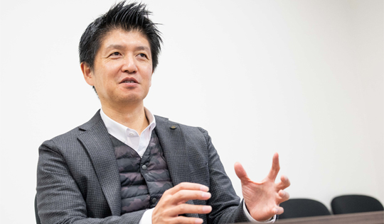 インターンシップを受け入れようと思ったきっかけインタビューの様子